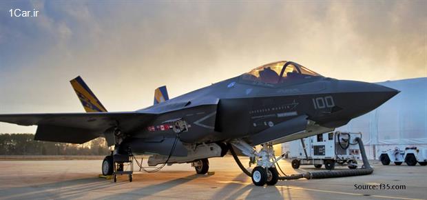 آتش سوزی علت زمین گیر شدن F-35